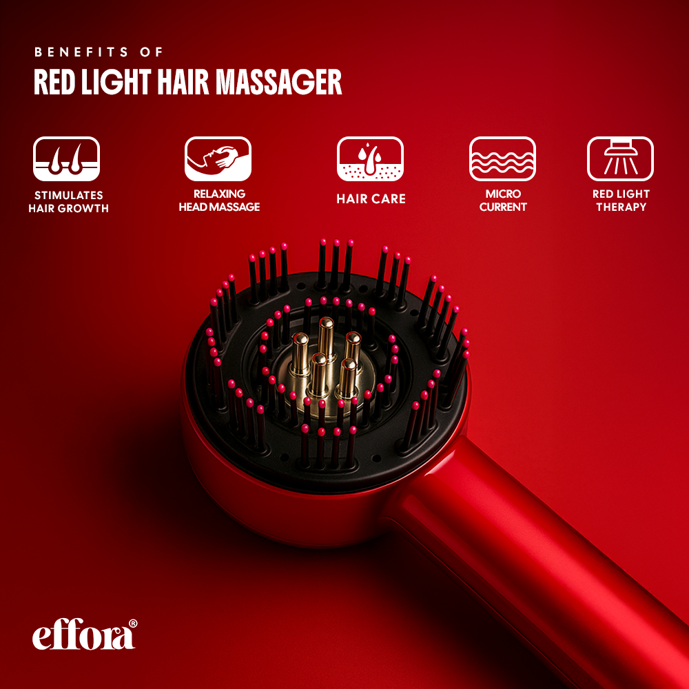 Red Light Therapy Scalp Massager