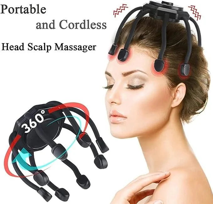 Octopus Head Massager