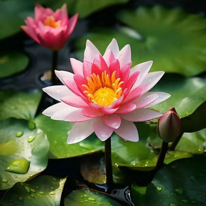 7 Days germination New Year Sale - The Charming Sacred Bonsai Bowl Lotus Seeds (Pack of 80)