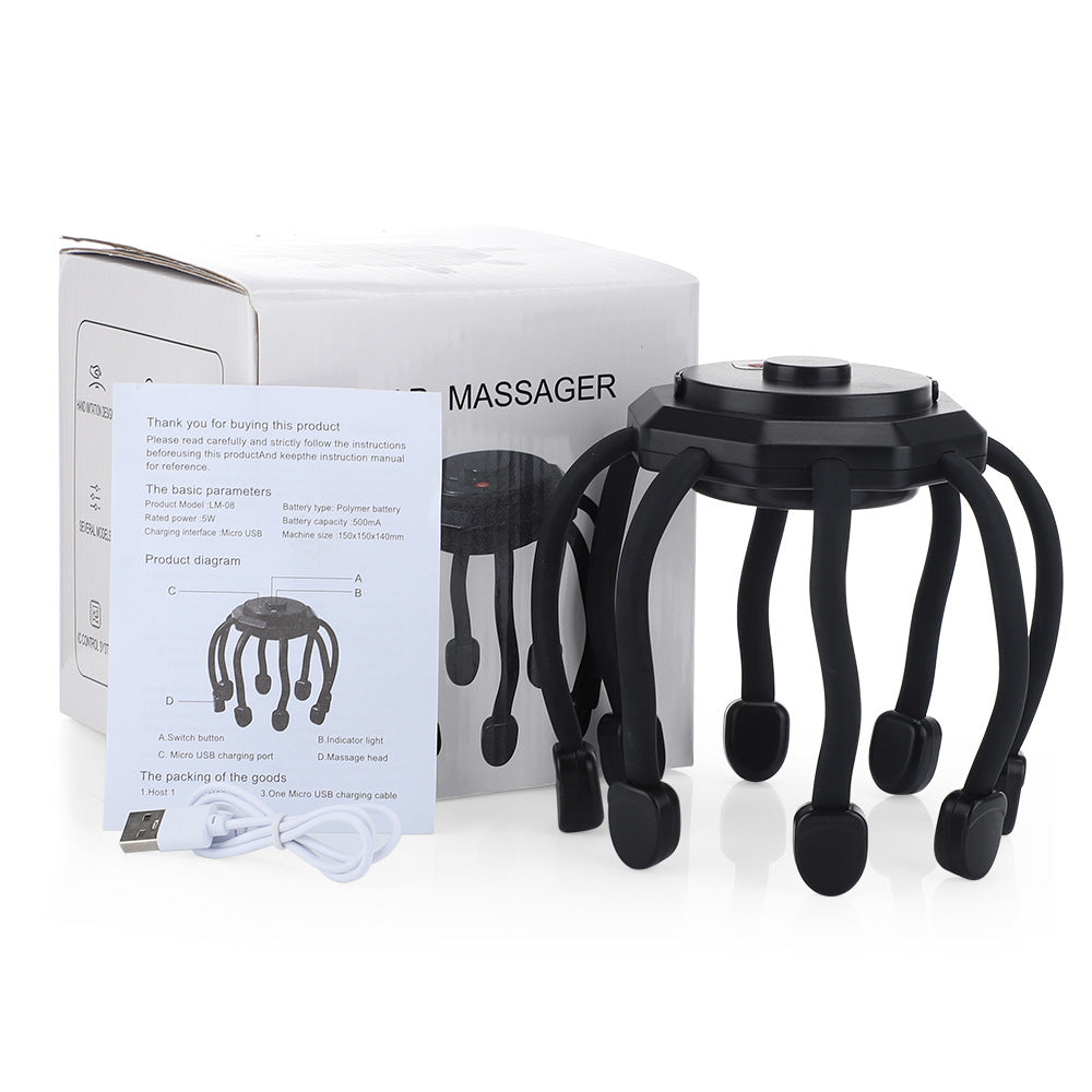 Octopus Head Massager